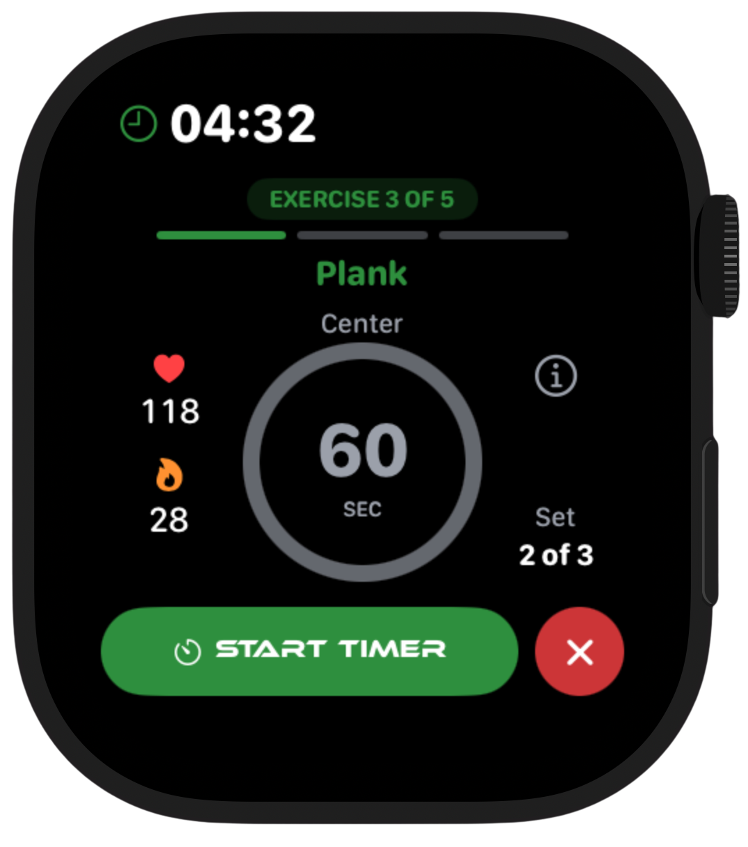 Easy Abs on Apple Watch